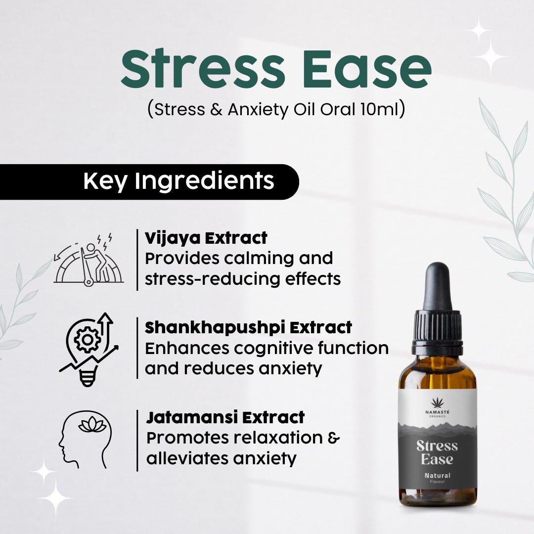 Stress Ease Oil - Namaste Organics