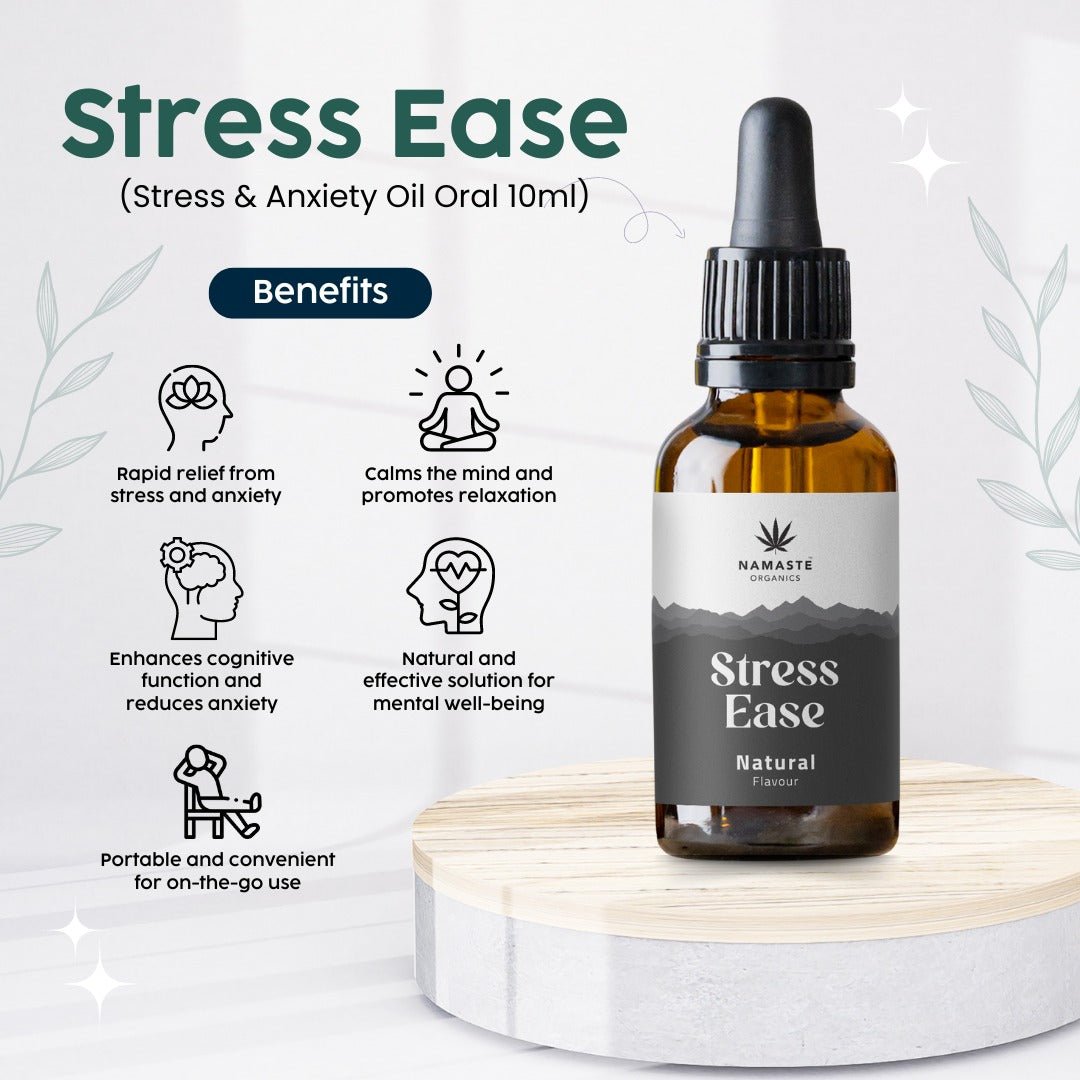 Stress Ease Oil - Namaste Organics