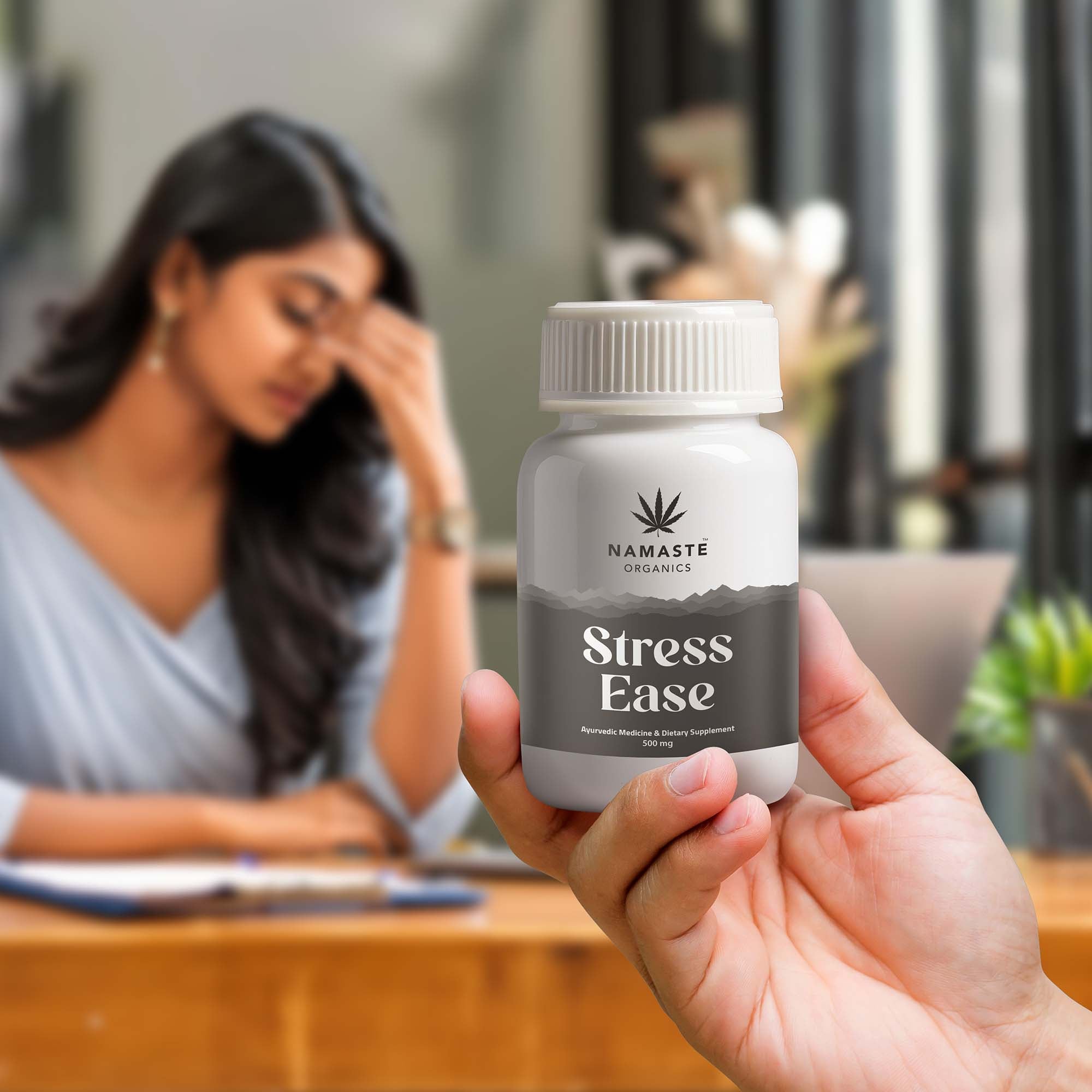 Stress Ease Tablets - Namaste Organics